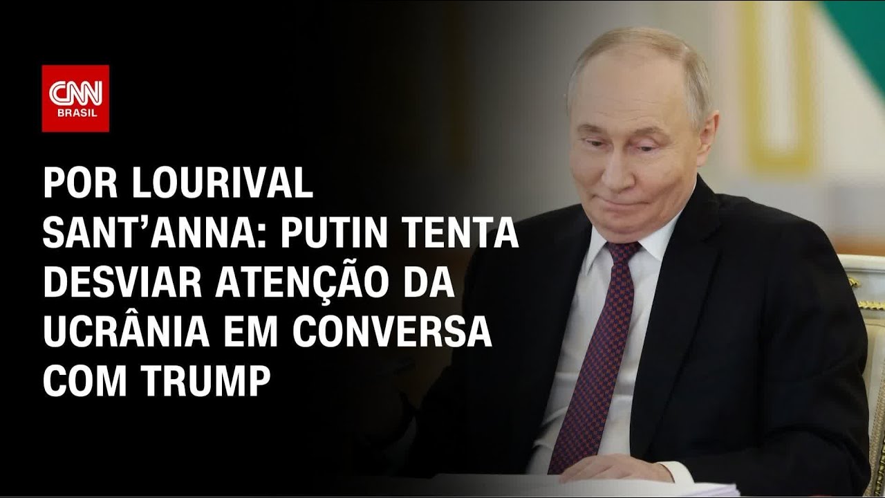 Análise: Putin tenta desviar atenção da Ucrânia em conversa com Trump | CNN PRIME TIME