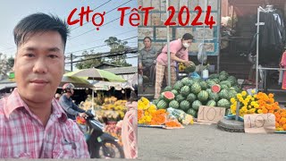 chợ Tết thị xã Bình Minh