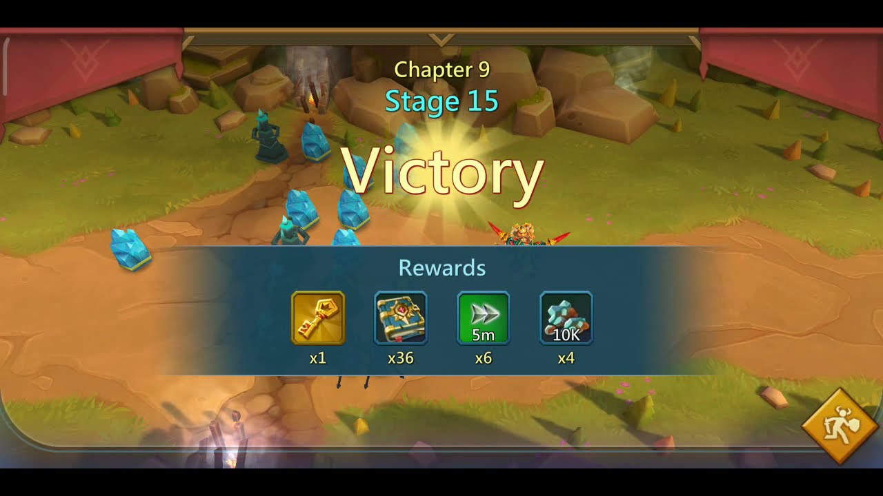 Lords mobile vergeway Chapter 9 Stage 15