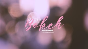 Bokeh black pink color tone background Free video 1080P