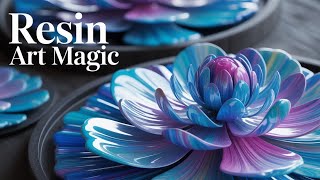 #68 3d Bloom Pour with @artline-resin