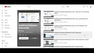 BoatWizard Serie Nederland s Deel 2 Snel overzicht van BoatWizard
