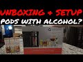 Drinkworks Home BAR by KEURIG - UNBOXING & SETUP Pods with ALCOHOL? - Just like their COFFEE Machine