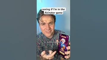 does the Akinator game know me?! 👀