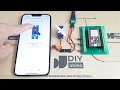 ESP32 controls servo motor via WebSocket