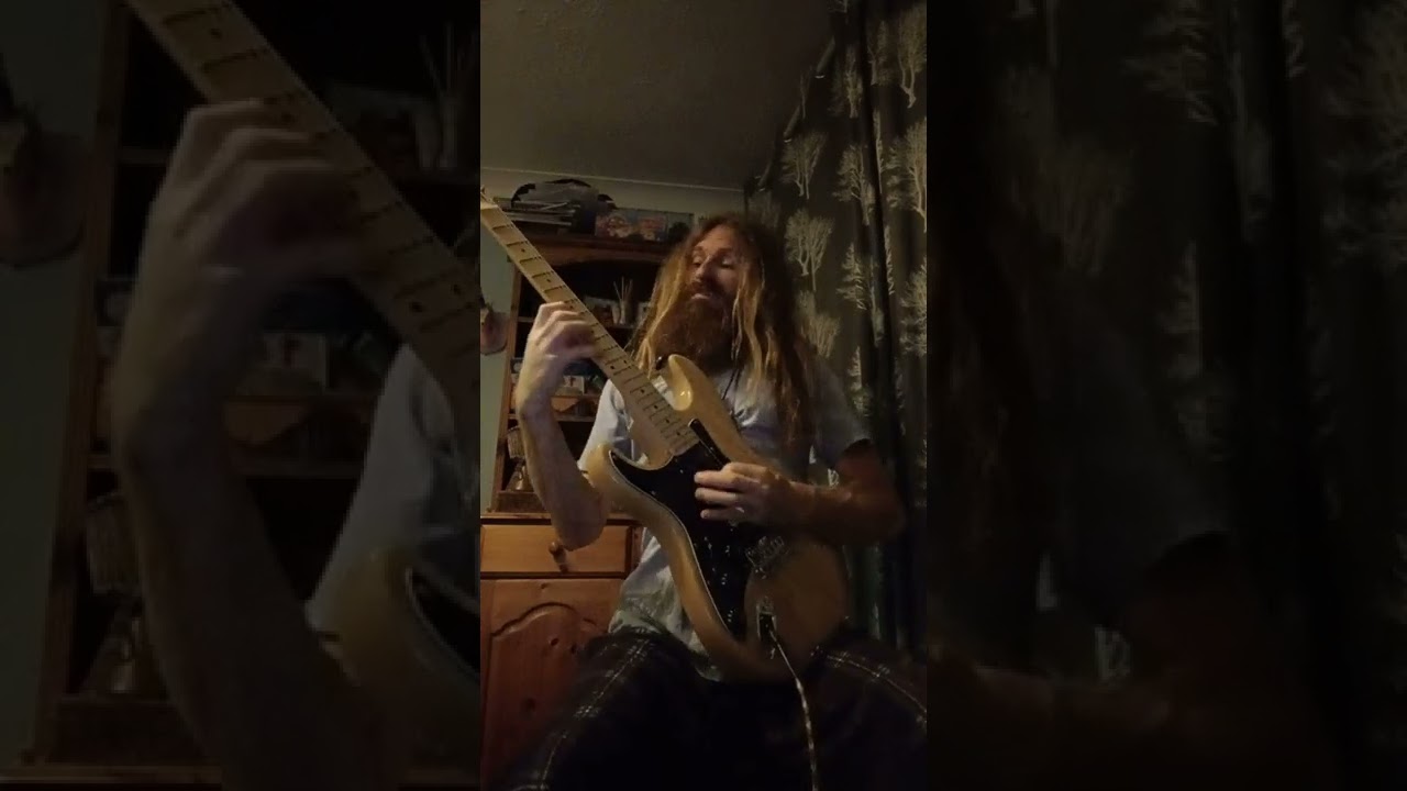 Guthrie Govan style backing track jam YouTube