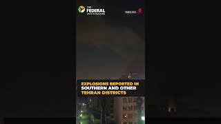 Multiple explosions rock Tehran as airstrikes hit the capital