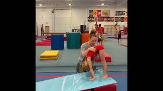 Forward Roll Down Cheese Mat With Spot
