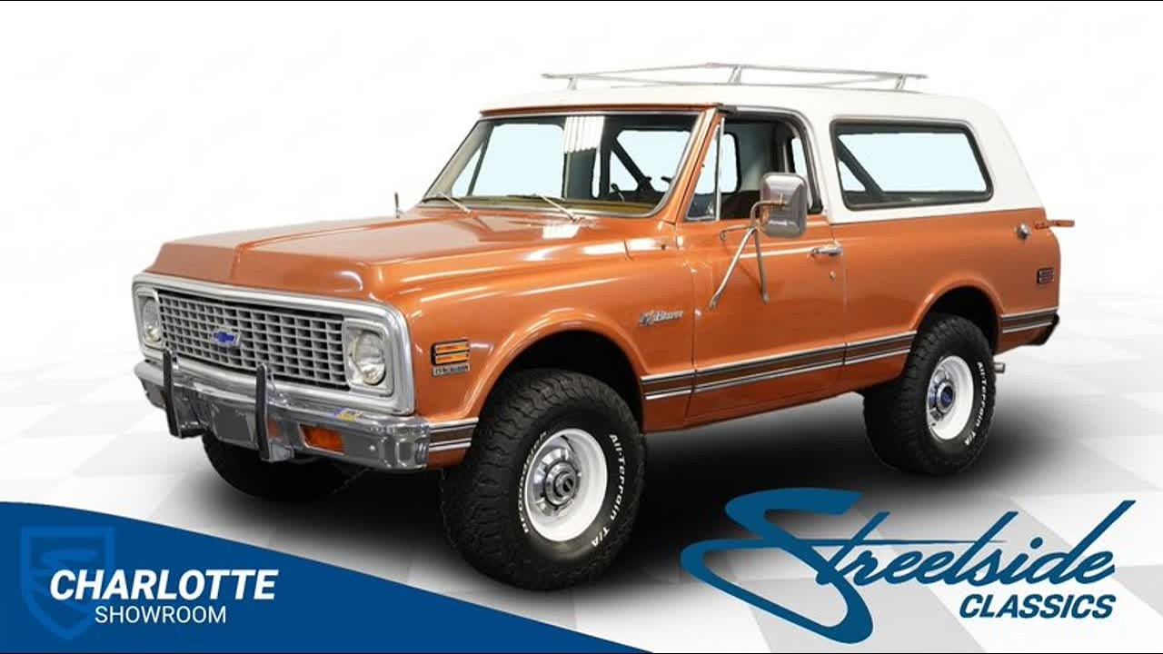 1971 Chevrolet Blazer K5 CST 4X4 10396-CHA for sale | Charlotte