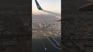 مناظر من الهبوط في مطار مسقط الدولي ٢٠١٩ Landing at Muscat international Airport 2019