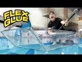 I Made An Entire Glass Boat With Flex Glue Clear!!