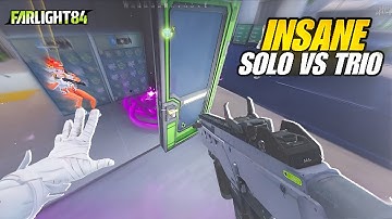 INSANE SOLO VS TRIOS With BEAU Gameplay | Farlight 84