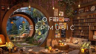 3 Hours Of Rain U0026 Lofi  Relax Study Sleep  Dark Cozy Ambience