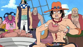 Ace Aparece No Navio De Buggy No Meio De Uma Festa. One Piece Dublado