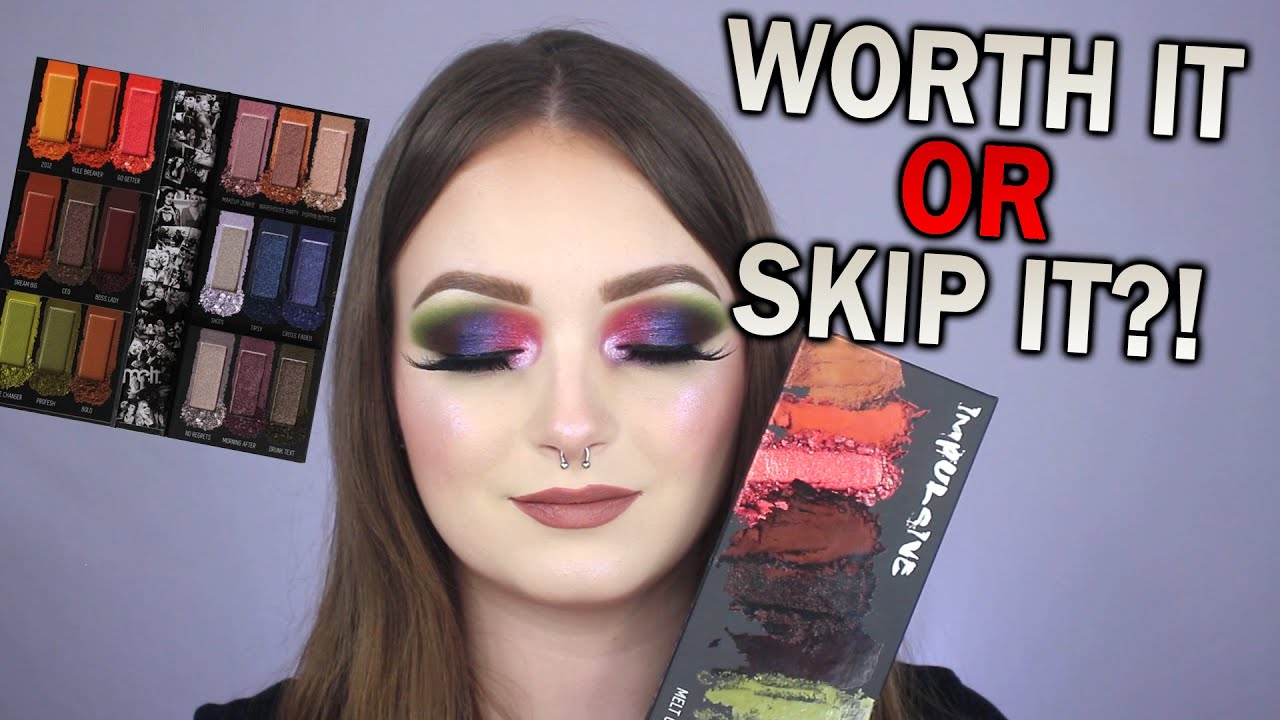 Was It Worth Getting On Sale?? IMPULSIVE PALETTE REVIEW AND TUTORIAL | Melt Cosmetics