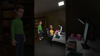 Caillou doing something fun I Caillou gets grounded #shorts #plotagon