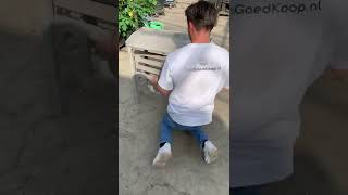 Unboxing Oppottafel Esschert Design