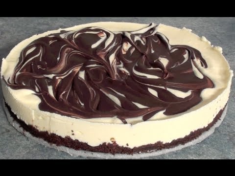 Chocolate Swirl Cheesecake - No bake recipe