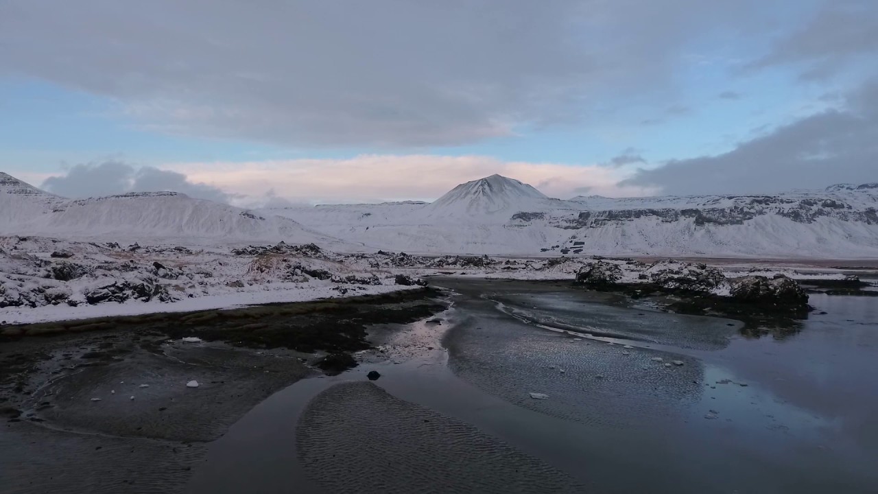 Icelandic Drone Video - Hotel Budir — Budir, Iceland — video poster