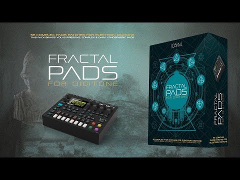 [DIGITONE] 32 custom patches : Fractal Pads by CO5MA