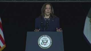 Harris hits back at Trump from Houston