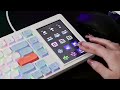 Mechanical keyboard with macro programming touchpad