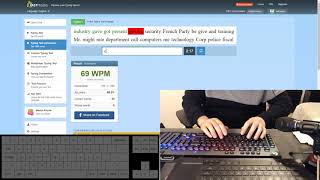 Workman layout progress (10FF) - Day 17 (69, 64, 64 wpm)