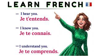 50+ Essential FRENCH Phrases &amp; Conversations You'll Use Daily | Learn French | Apprendre le français