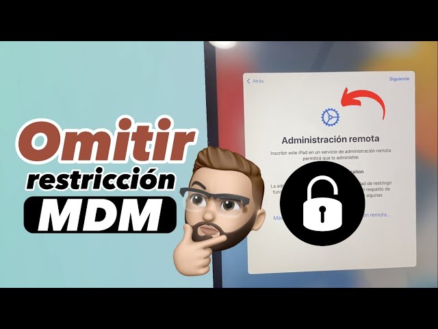 Bypass MDM iPhone/iPad ✅Cómo quitar la administración remota de un iPhone/iPad MDM class=