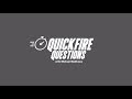 Quickfire Questions with Michael Matthews