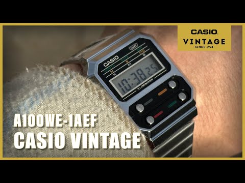 Unboxing The Casio Vintage A100WE-1AEF