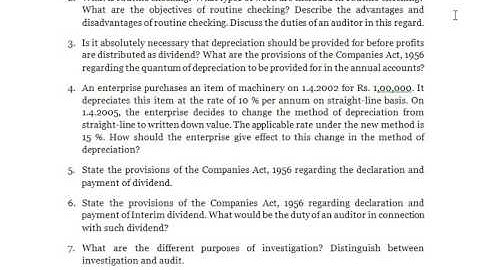 Audit Mgmt - What is routine checking?