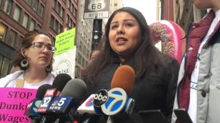 Progress Illinois: Former Dunkin' Donuts Franchise Worker Announces Lawsuit Over Alleged Wage Theft