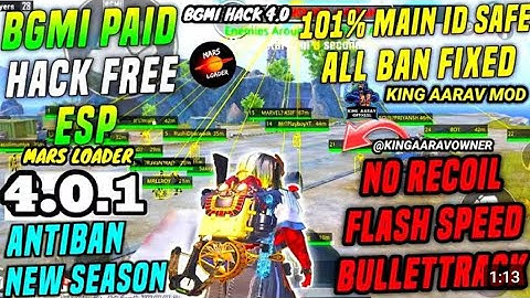 BGMI HACK 4.0.1| PAID HACK FREE🤯LINK IN DISCRIPTION👇JOIN TELEGRAM CHANNEL #pubgmobile #bgmi #youtube