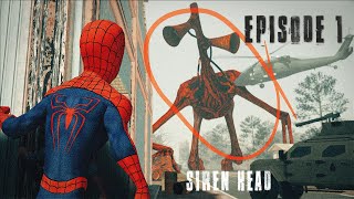 Siren Head Returns. Spider Man and the military vs Monster. Blender Animation Film. Episode 1