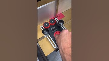 Ditch your Featherboard for the RG-2 Universal Roller Guide #woodworkingtools #tool #bandsaw #diy