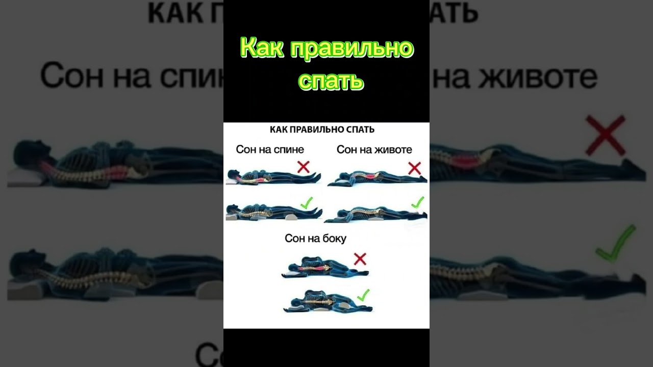 Как правильно спать #какправильноспать #сон #правильныйсон #польза #рекомендации #здоровье #спать
