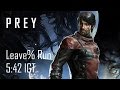 Prey LeaveStation% Speedrun 5:42 IGT (Former World Record)