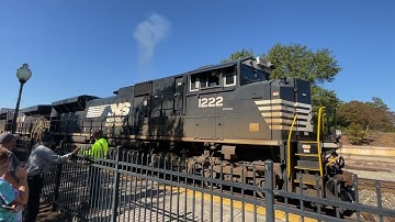 Awesome NS SD70Ace 1222 Air start up engineer Clifford
