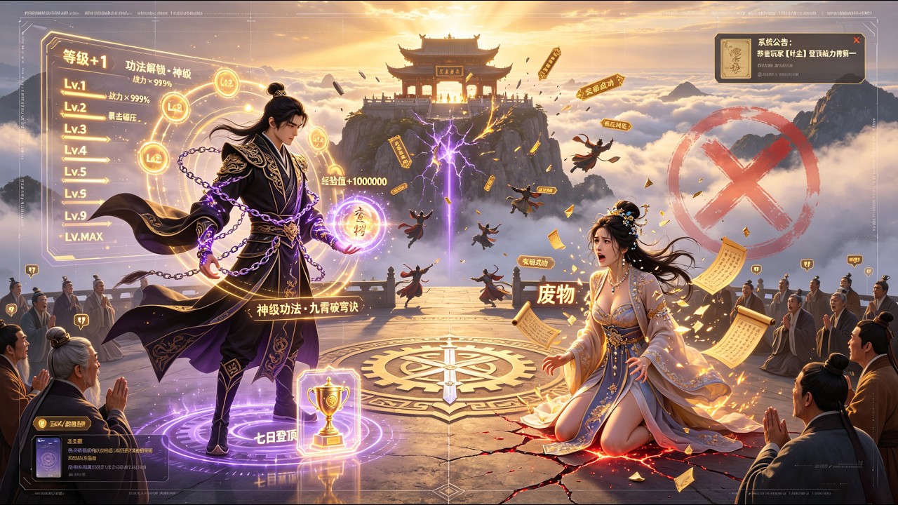 [Multi SUB] ｜未婚妻嫌他废物，没想到他绑定系统后一天升一级，轻松解锁神级功法，碾压所有宗门，狠狠打脸未婚妻！#剧能充电站 #MiniDrama#精彩大陆短剧
