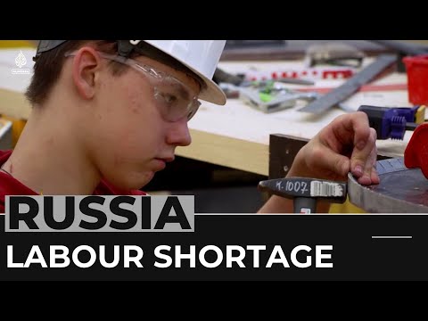 Russia labour shortage: 600,000 workers needed to fill vacancies