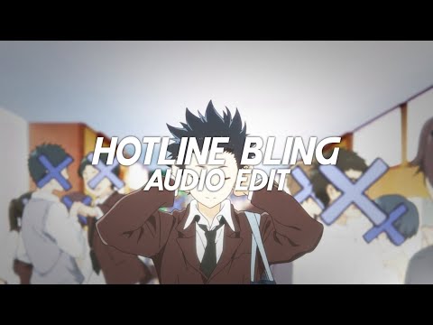hotline bling - billie eilish [edit audio]