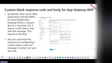 Azure App Gateway Updates