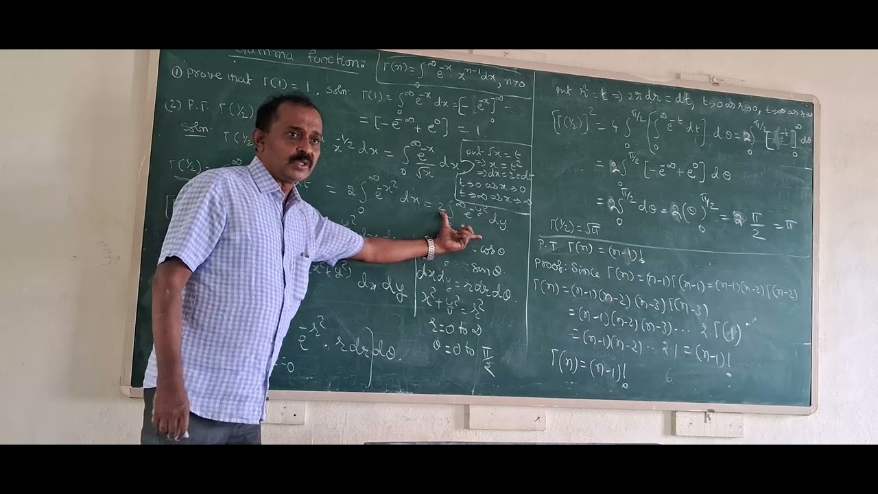 special function Gamma function - YouTube