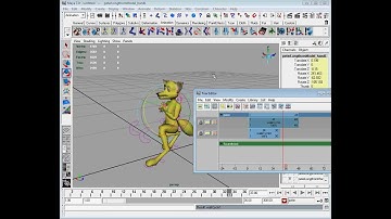 Animating characters with Maya Trax