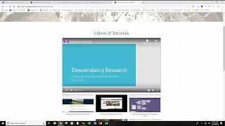 Descendancy Research