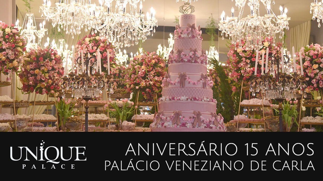 Aniversário Festa de 15 Anos — Palácio Veneziano de Carla