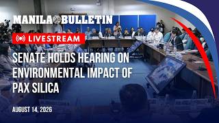 LIVE: Senate holds hearing on environmental impact of Pax Silica | Aug. 14