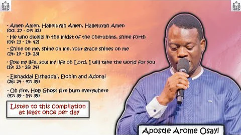 APOSTLE AROME OSAYI'S SPIRITUAL SONGS & HEAVENLY CHANTS - (FELLOWSHIP WITH HEAVENLY HOSTS)
