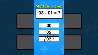 Quick Math practice